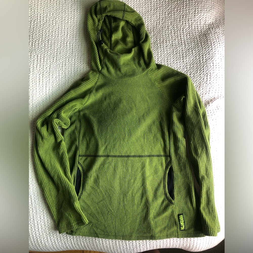 Melanzana Microgrid Hoodie- Women’s S, Like New